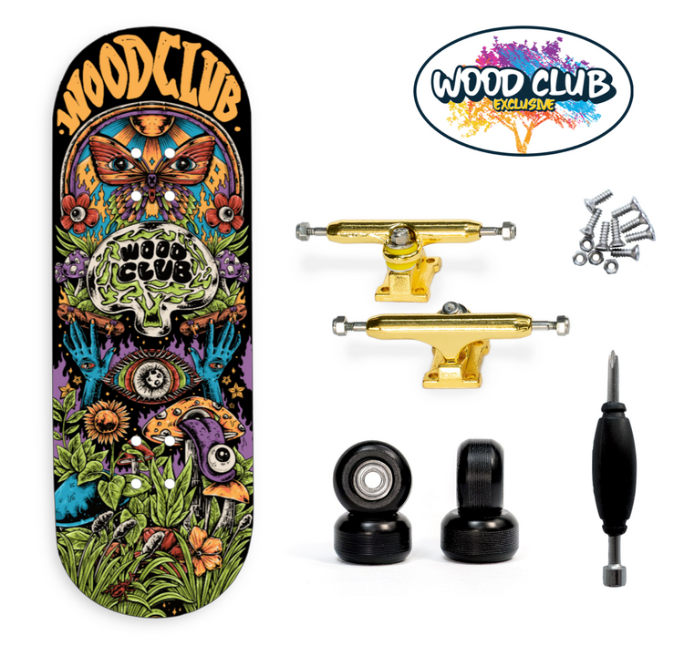 WoodClub EXCLUSIVE Deck en bois de 32mm - 