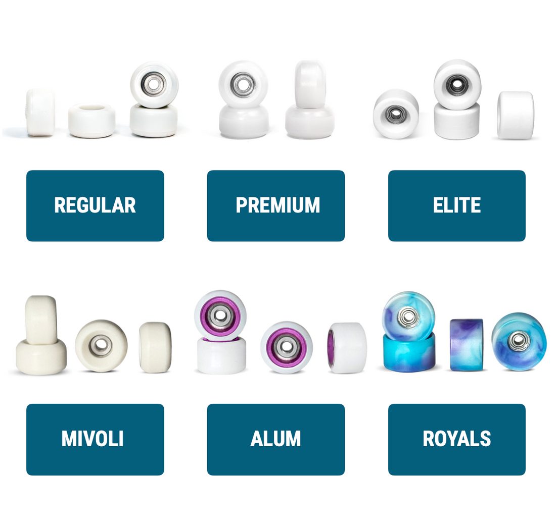 WoodClub Wooden Fingerboard 32mm - "WOODCLUB X EMILY LACY" - Purple