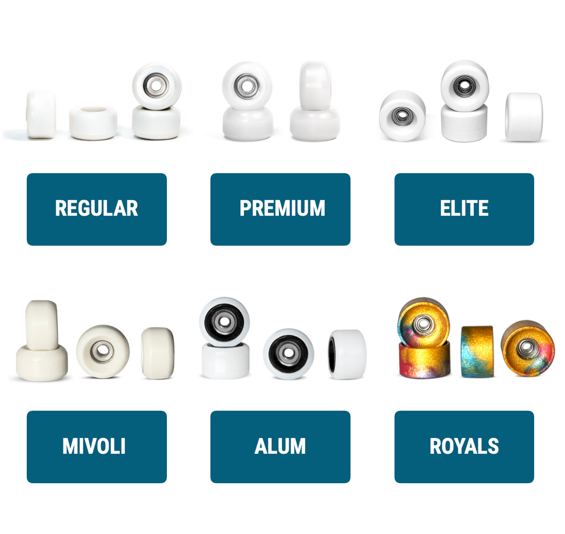 WoodClub Wooden Fingerboard 32mm - "WOODCLUB X EMILY LACY" - Black