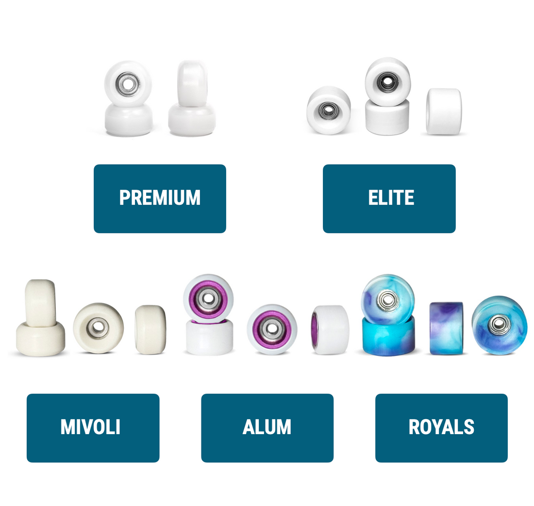 WoodClub Wooden Fingerboard 34mm - "Purple Pop"