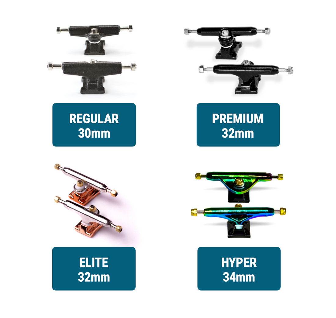 WoodClub Wooden Fingerboard 32mm - Green