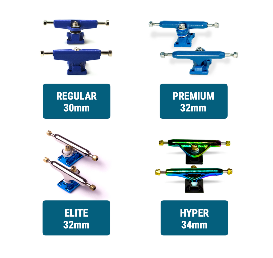 WoodClub Wooden Fingerboard 32mm - White