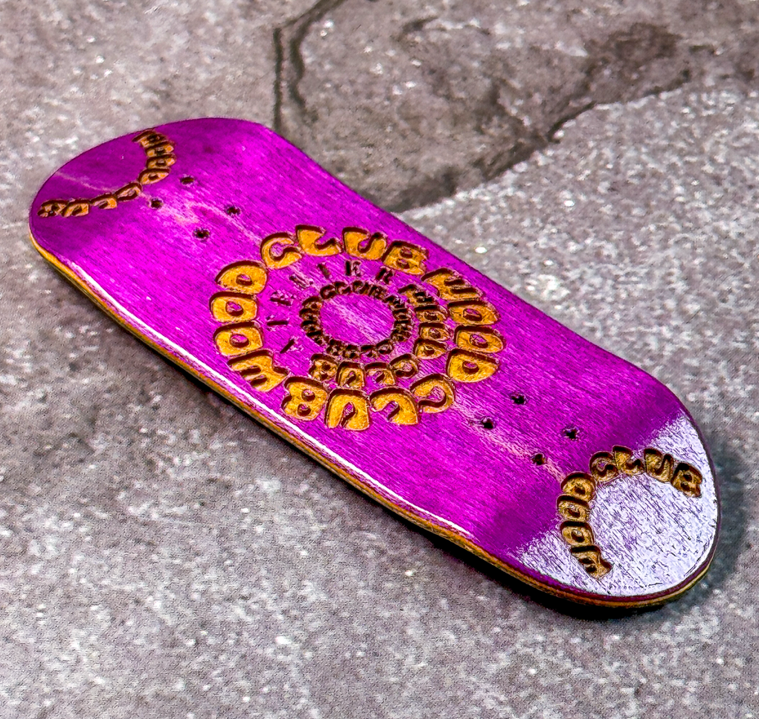 WoodClub ATELIER Wooden deck 33.7mm - "Phantom Purple"