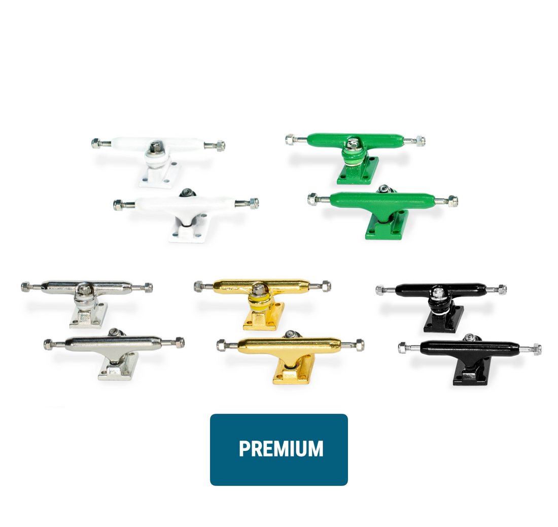 Blackriver Fingerboard 32mm - "BR Mini Logo" Wide White