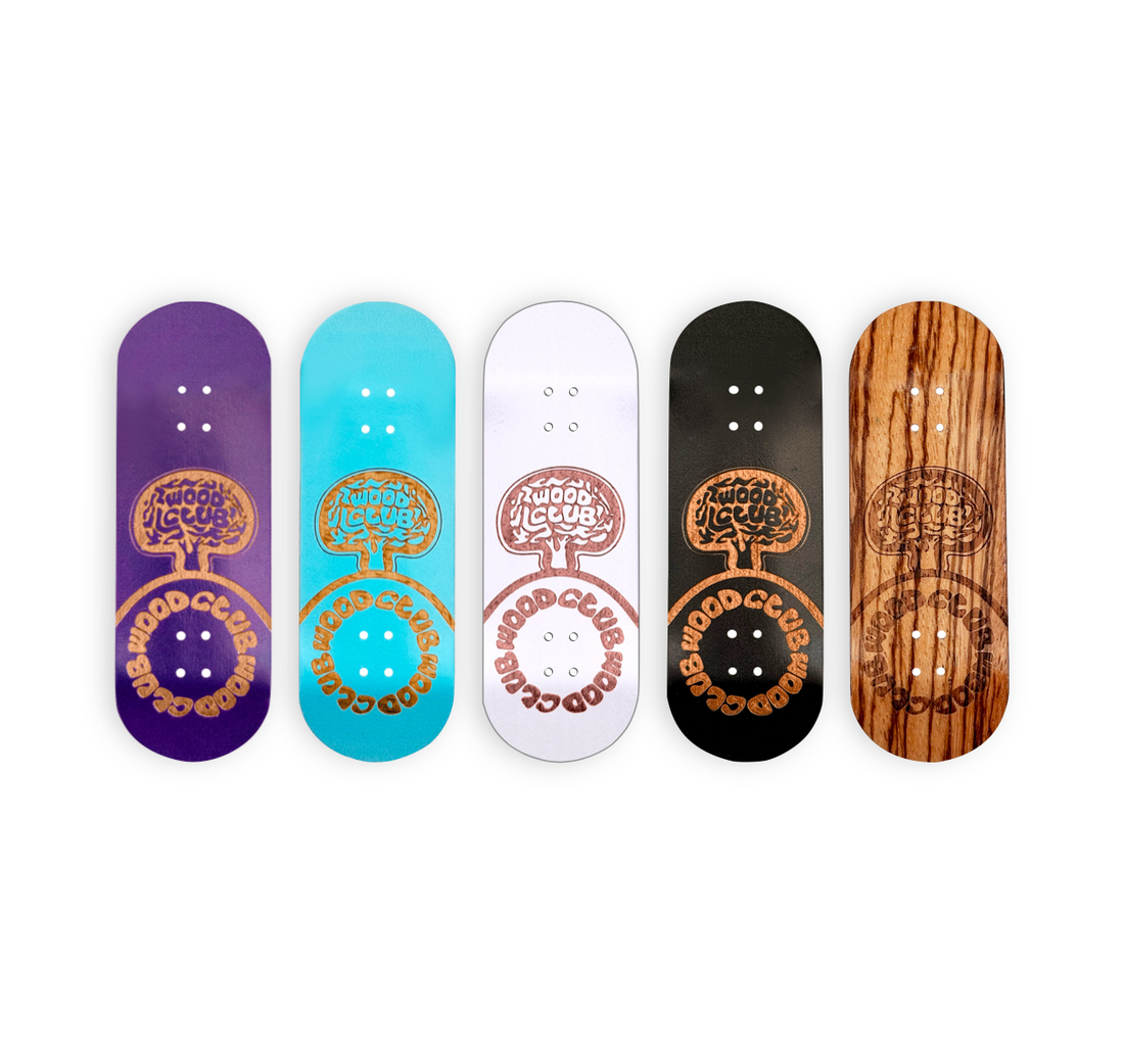 HAZ EL TUYO PROPIO - WoodClub Fingerboard De Madera ELITE 34mm